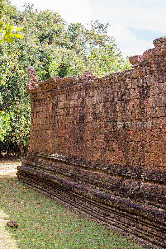 柬埔寨:Banteay Samré吴哥建筑群中的寺庙